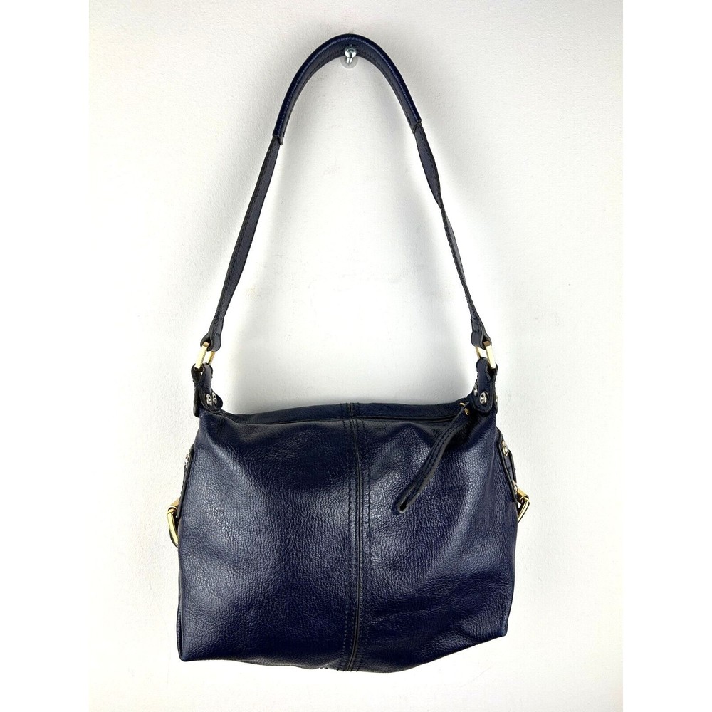 HYPE Purple Leather Shoulder Bag Handbag Purse